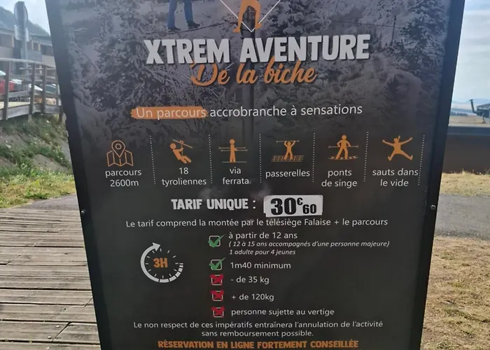 Appartement Emma équipé Et Refait A Neuf Dans Résidence 3 étoiles Besse-et-Saint-Anastaise